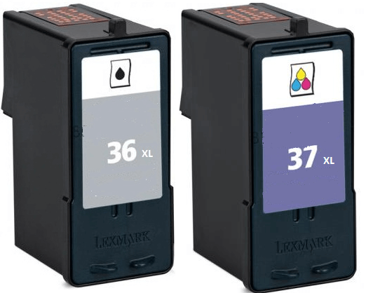 
	Lexmark Remanufactured 36XL Black &amp; 37XL Colour Set
